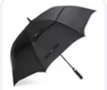 G4Free 47-Inch Automatic Open Golf Umbrella Windproof Waterproof - Black