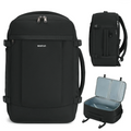 ECOHUB Anti-theft Cabin Bag 30L with Laptop Compartment – Black 45x36x20