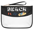 Clear Makeup Bag Beach Gift – Themed Travel Pouch