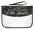 Clear Kindess Makeup Bag Zipper Gift for Women – Transparent