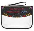 Clear Makeup Bag Zipper Christian Gift for Women – Transparent