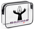 Makeup Bag Clear Cosmetic Bag Witchy Themed Gifts – Zipper Toiletry Pouch