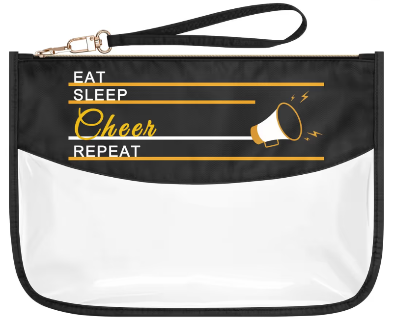 Makeup Bag Funny Gift Clear PVC Pouch – Transparent