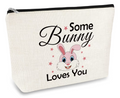 Bunny Themed Makeup Bag for Women – Bunny Lover Cosmetic Pouch