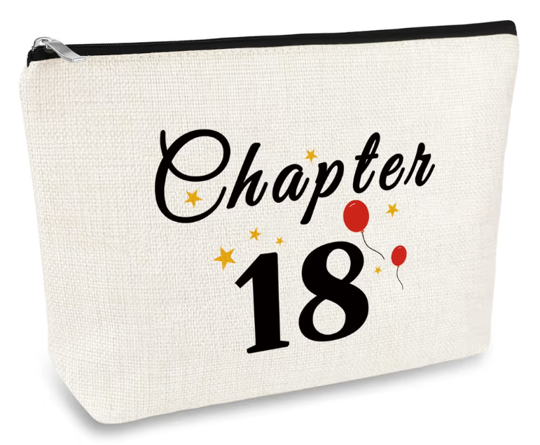 Makeup Bag Gift for 18th Birthday Best Friend