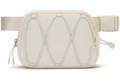 Small Bumbag Waist Pack Adjustable Strap Reflective – Beige for Women