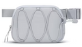 Small Bumbag Waist Pack Adjustable Strap for Women – Silver Grey