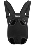 Pawaboo Adjustable Pet Carrier Backpack Legs Out Easy-Fit for Medium Dogs – Black