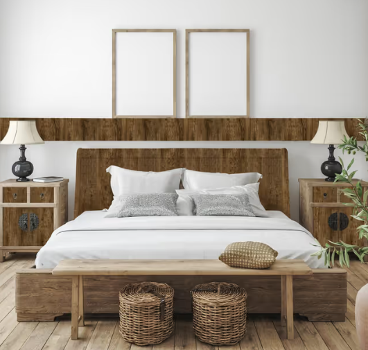 Sticky Back Plastic Roll Wood Effect Vinyl Wrap Self Adhesive Wallpaper – Brown 90x300cm