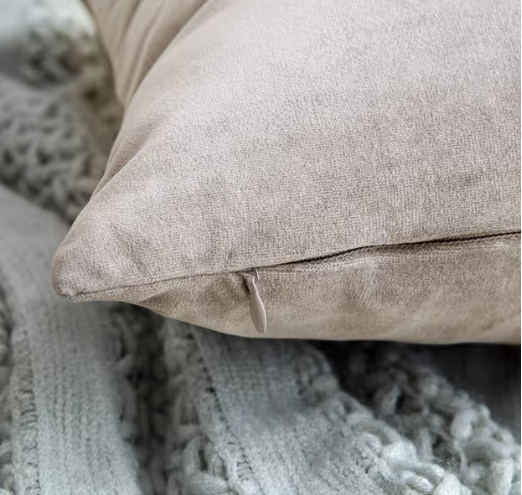 MIULEE Velvet Cushion Covers 65x65cm – Heart Wood, 2 Pieces
