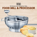 Professional Stainless Steel Food Mill Processor Heavy Duty – Dishwasher Safe
