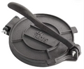 Chef Tacos Cast Iron Tortilla Press 8-Inch Pre-seasoned – Black