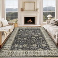 Moroccan Area Rug for Living Room – Machine Washable, Non-Slip, 240x340cm