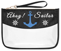 Makeup Bag Clear Cosmetic Bag Sea Themed Gifts for Women – Zipper Toiletry Pouch