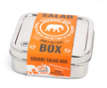 Elephant Box Square Stainless Steel Salad Box Eco-Friendly 600ml – Food Storage