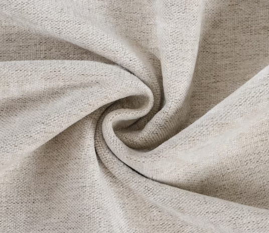 Set of 2 Fringe Chenille Cushion Covers Soft Boho Decorative Pillowcases – Light Taupe 24x24 inch