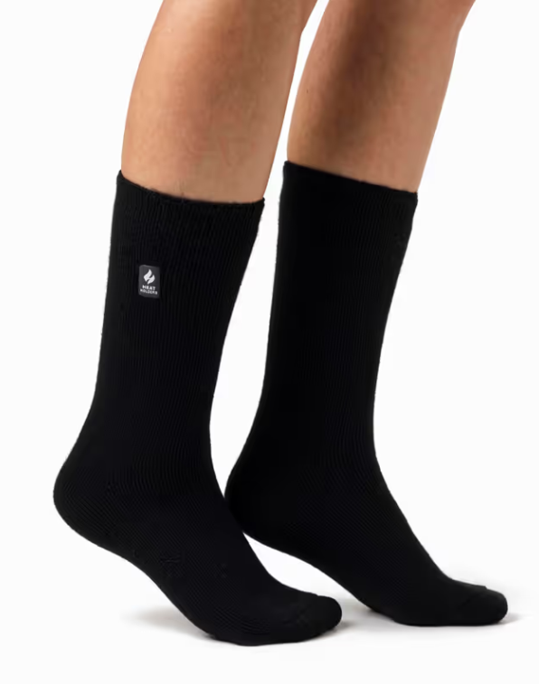 Heat Holders Ultra Lite Ladies Thermal Socks Ultra Thin Warm 4 Pair Multipack – Black UK 4-8