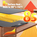 Portable Food Warming Mat Fast Heating 60x38cm – Silicone